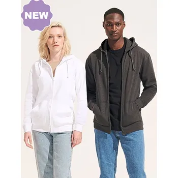 Pánská mikina SOLS Carter - Unisexová mikina s kapucí