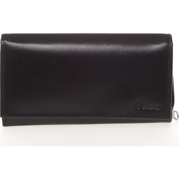 Peněženka Dámská kožená peněženka černá - Delami Eamína černá