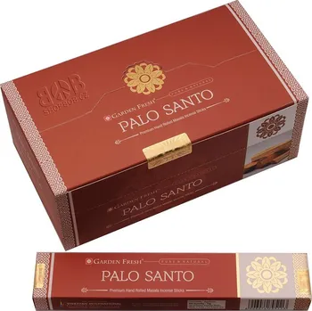 Vonná tyčinka Karton Garden Fresh Palo Santo indické vonné tyčinky 12 krabiček. Množstevní sleva.