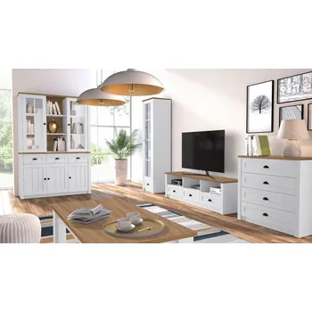 Nábytek MIRJAN Patty 127-barva: borovice andersen / borovice andersen + dub lefkas tmavý