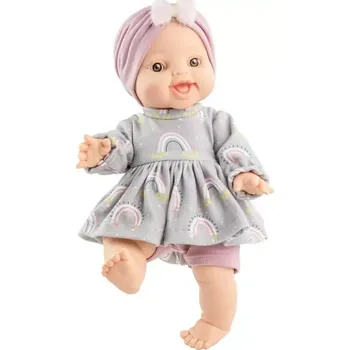 Panenka Realistická panenka Aník v růžovém turbanu od firmy Paola Reina ze Španělska (Realistická panenka LOS GORDIS ze Španělska)