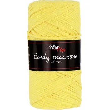 Vlna Hep Cordy macrame 2,5 mm - 8184