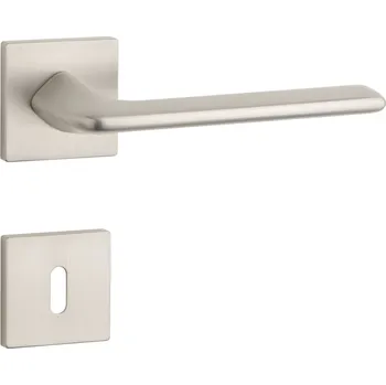 Dveřní kování AS - LILA - HR 7S rozety BB, klika/klika NP - Nikl perla