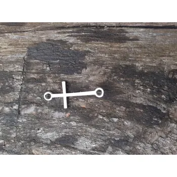 Materiál na výrobu šperku Křížek se dvěma očky