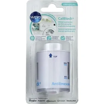vodní filtr WPRO CCA660 CALBLOCK+ 484000008913 náhradní náplň do pračkového filtru