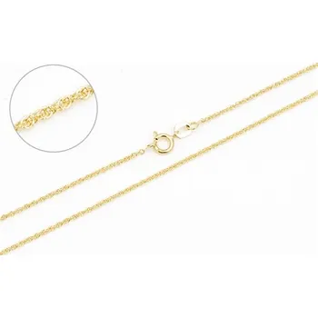 Řetízek Řetízek ze žlutého zlata singapore 50 cm ZLR1461F + DÁREK ZDARMA