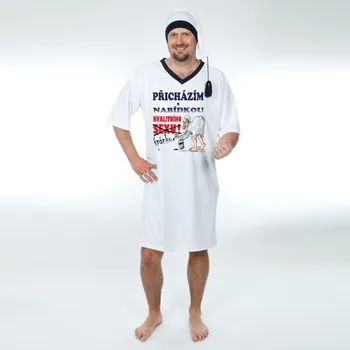 Dámská noční košile Noční košile - Přicházím s nabídkou - L