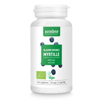 Purasana Borůvka BIO 120 kaps. 120 kaps.