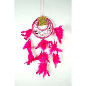 Lapač snů Lapač snů růžový 11 cm