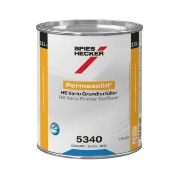 Autolak Spies Hecker Plnič Permasolid HS Vario Primer Surfacer 3,5l šedý