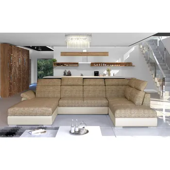 Sedací souprava ImportWorld Rohová rozkládací sedací souprava Lanneva do U - Berlin 03 / Soft 33 (barva potahu) - levá