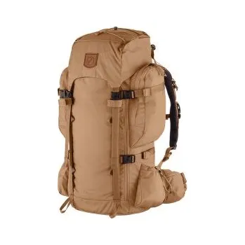 turistický batoh Fjällräven Kajka 55 S/M Khaki Dust hnědá S/M