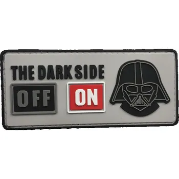 Nášivka WARAGOD The dark side PVC nášivka