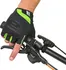 Cyklistické rukavice Etape Garda zelené/černé