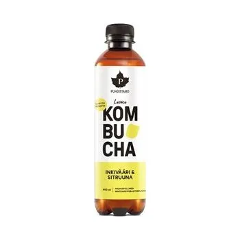 Limonáda Puhdistamo Kombucha BIO 400ml ginger lemon (Inkivääri-Sitruuna)