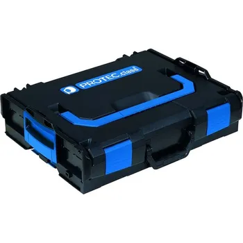 PROTEC Kufr PLBOXX8S systémový 442x357x117mm 8 přihrádek prázdný černý