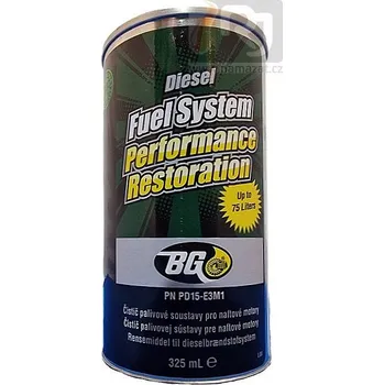 Čistič palivové soustavy BG Care BG PD15 DIESEL FUEL SYSTEM PERFORMANC 325ml