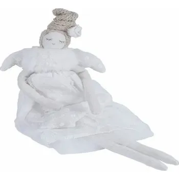 Závěs andělská dívka s hvězdou, 19x45x5cm, ks|Ego Dekor