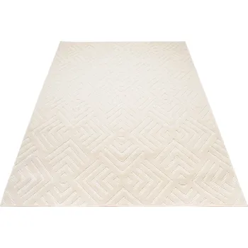 Koberec Moderní koberec Cansas - obrazce 1 - krémový Rozměr koberce: 80x200 cm