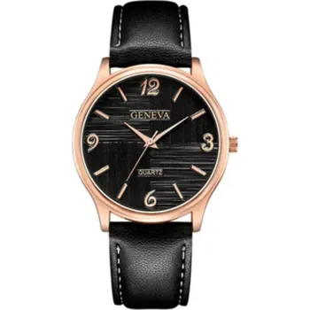 Hodinky Pánské hodinky Geneva Starorůžová