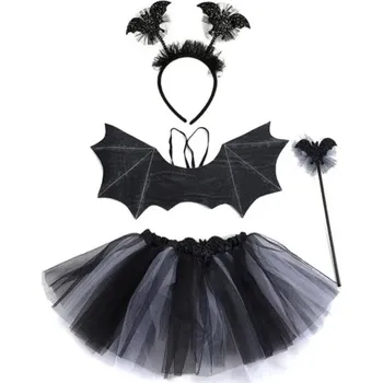 Karnevalový kostým Kostým na Halloween nebo Čarodějnice vel.3-8 let