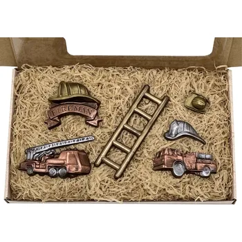Čokoláda Chocolenka Čokoládová sada - Hasič č. 1