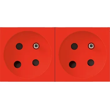 Elektroinstalační materiál LEG 077184L MOSN LINK ZÁ.2X2P+T NEZÁMĚN