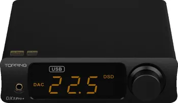 Hi-Fi Zesilovač Topping DX3 Pro Plus černý