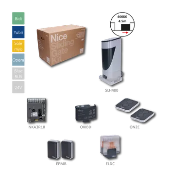 Pohon brány SLH400BDKCE sada pohonu SLIGHT pro posuvnou bránu do 400 kg