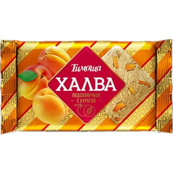 Sušená potravina Slunečnicová chalva s meruňkami 250g Timoša