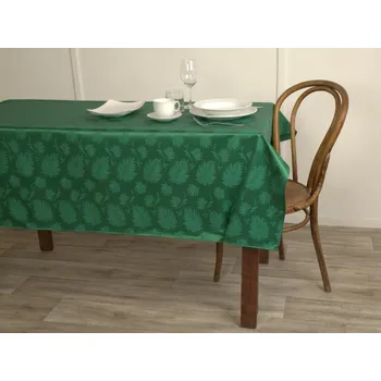 ubrus HEDVA ČESKÝ BROKÁT Ubrus Odaska ŠÁCHOR smaragdová Rozměr ubrusu: standard 120x140