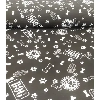 Loneta dekorační látka dog | RTex