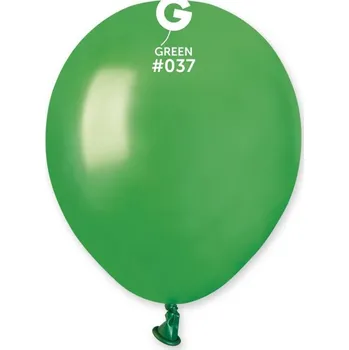 Balónek Svet balonku Balónek - metalický zelený 13 cm