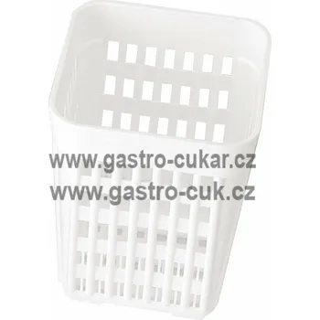 Organizace kuchyně OEM Košík na příbory - hranatý bílá