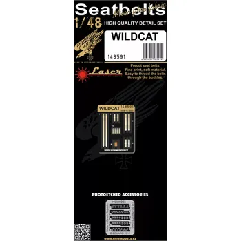 Plastikový model HGW 1/48 Seatbelts Wildcat (laser)
