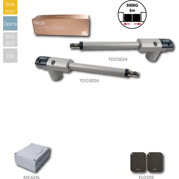 Pohon brány Sada pohonů pro dvoukřídlovou bránu do 3m/křídlo