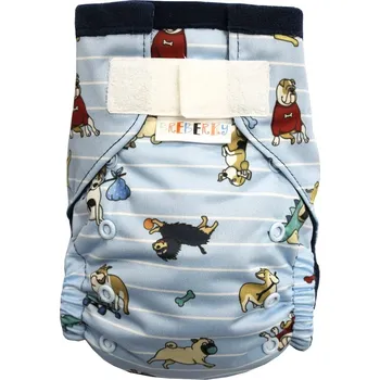 Plenkové kalhoty Breberky Kapsová plenka (M), bez křidélek - Psí svět SZ