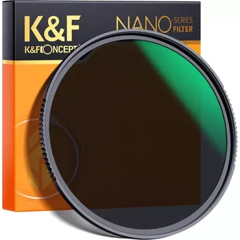Neutrální šedý filtr K&F Concept NANO-X MRC ND8 slim 82mm (kvalitní plný ND filtr)