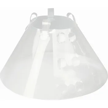 Antiparazitikum pro psa Ochranný límec pro psa KVP Betsy Transparentní (39-48 cm) Délka 25 cm