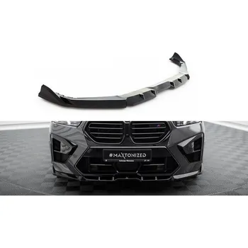 Nárazník Spojler pod nárazník lipa V.1 BMW X5 M F95 Facelift černý lesklý plast