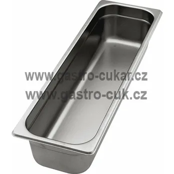GASTRONORM GN 2/4 (h=65 mm) nerezová plná
