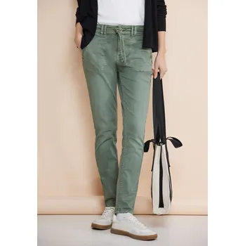 Kalhoty Street One 377241 olivové Délka kalhot: 30, Obvod pasu: 27