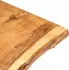 Stolová deska Stolní deska z masivního akáciového dřeva 80 x 50-60 x 2,5 cm