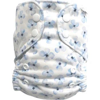 Plenkové kalhoty Breberky Ai2 BIO (S) - Pomněnky PAT