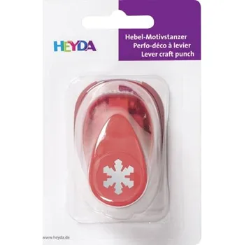 HEYDA ozdobná děrovačka velikost S - ledový krystal 1,7 cm