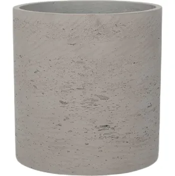 Květináč Puk Grey Washed S - Ø 15 cm / V 15 cm