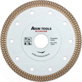Řezný kotouč ADUN TOOLS Diamantový řezný kotouč FASTCUT 125 mm