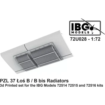 Plastikový model IBG 1/72 Radiators for PZL 37 Los B/B bis (3D-Printed)