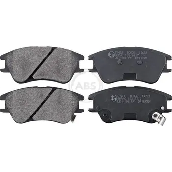 Brzdová destička Sada brzdových destiček, kotoučová brzda A.B.S. 37432