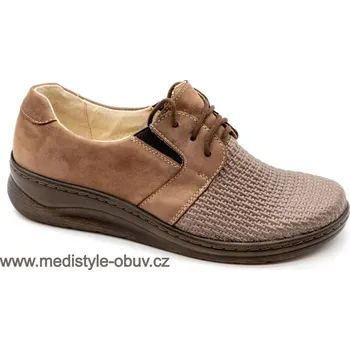 Dámská zdravotní obuv MEDISTYLE 3H-383/B STREČ vycházková obuv vel.36-41, --- - 40